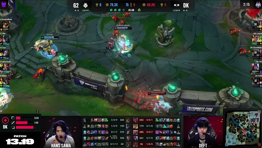 SHR碾压100T，Hanssama拿下关键大龙宿命之战四强赛，留下经典瞬间