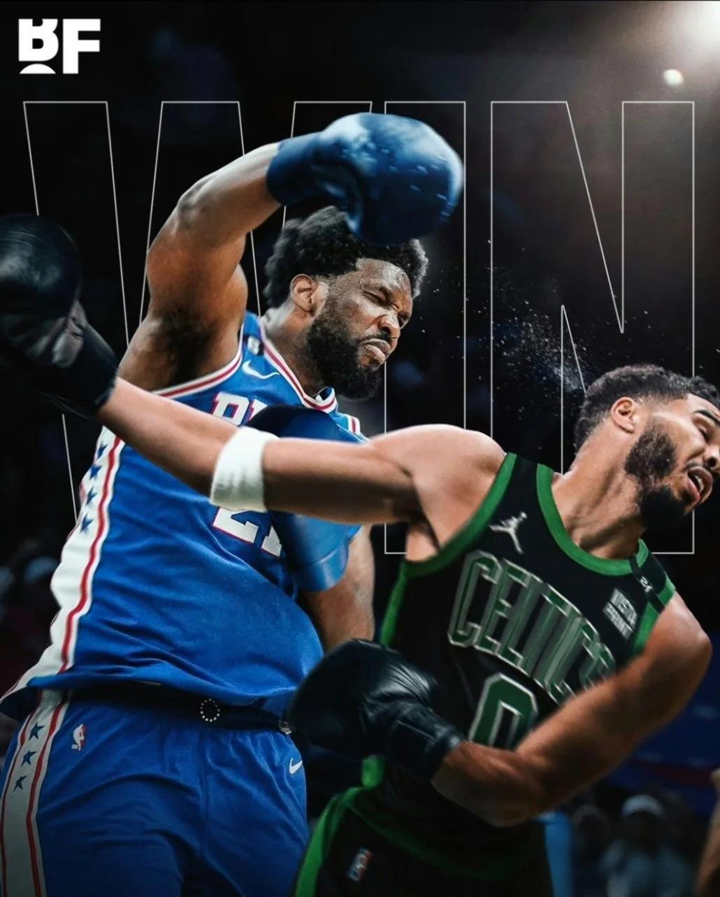 开云体育入口-76人逆转热火，恩比德24+12